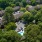 a high angle view of a resort