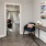 a room with a desk and a chair